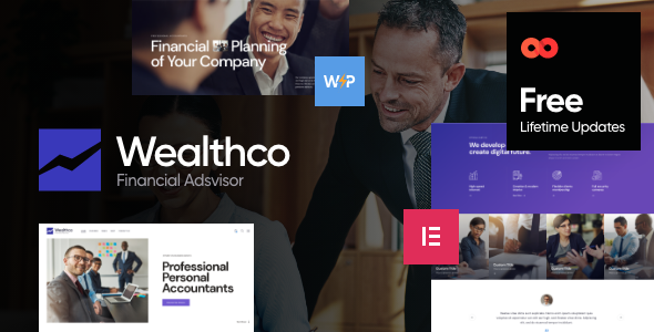 WealthCo | Business & Financial Consulting WordPress Theme Logo